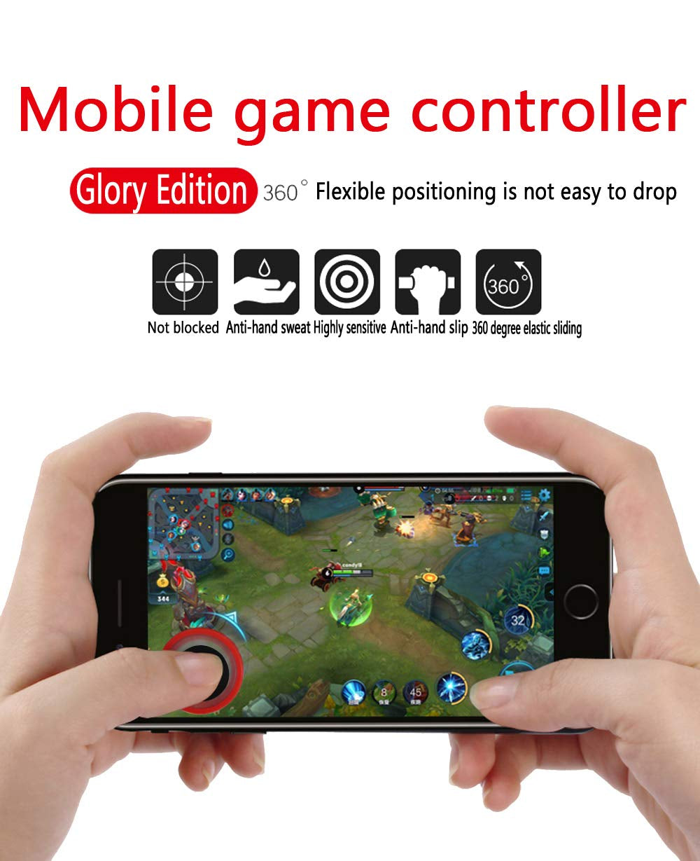 Mobile Phone Game Joystick Game Control Touch Screen Joypad Game Controller For